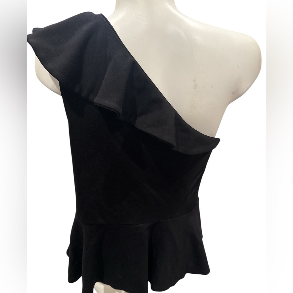 Express One-Shoulder Peplum Top‎ - Picture 3 of 4